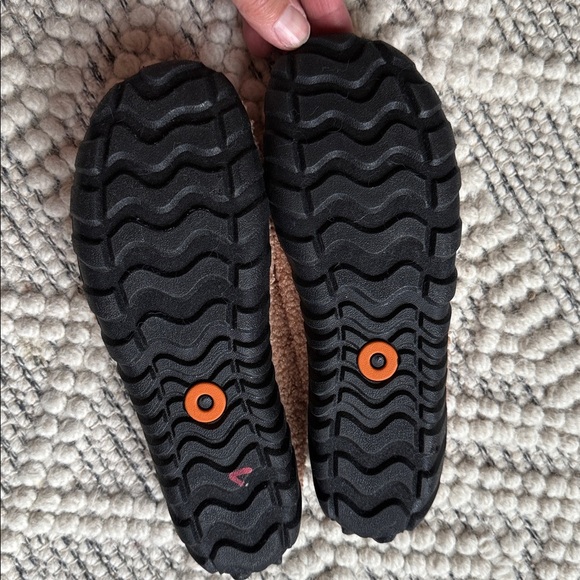 Bogs Snowday II Slipper Teddy Brown Women’s Size 7 | Fleece Slip-On Shoes Mules - Picture 7 of 10